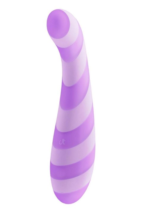 Wibrator punktu G Glitz Purple Pleasure fioletowy USB 15,7 cm Dreamtoys