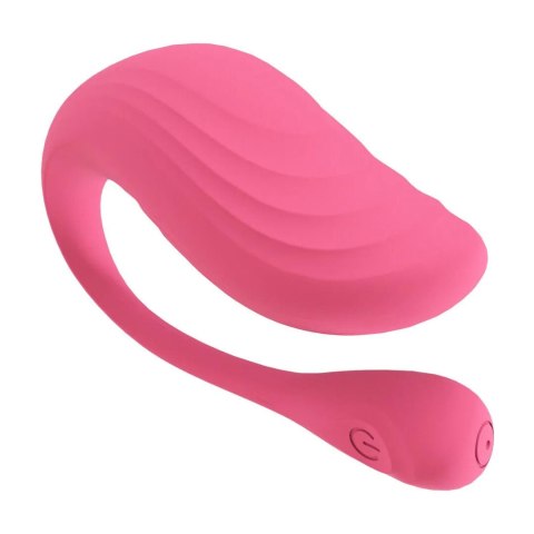 Wibrator punktu G z pilotem Loveline silikonowy różowy 24cm Loveline