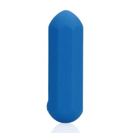 Wibrator silikonowy heksagonalny Loveline niebieski 7,2 cm Loveline