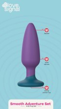 Zestaw silikonowych korków analnych treningowych Dream Toys Dream Toys