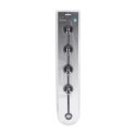 Kulki analne silikonowe Levelz XL 5cm czarne Levelz