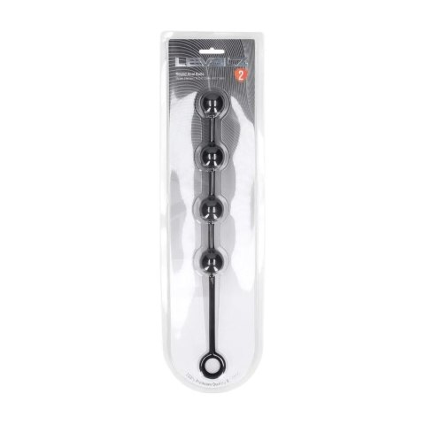 Kulki analne silikonowe Levelz M 30 mm czarny Levelz