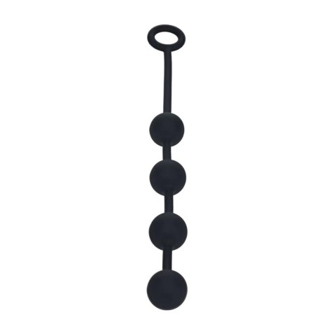 Kulki analne silikonowe Levelz M 30 mm czarny Levelz