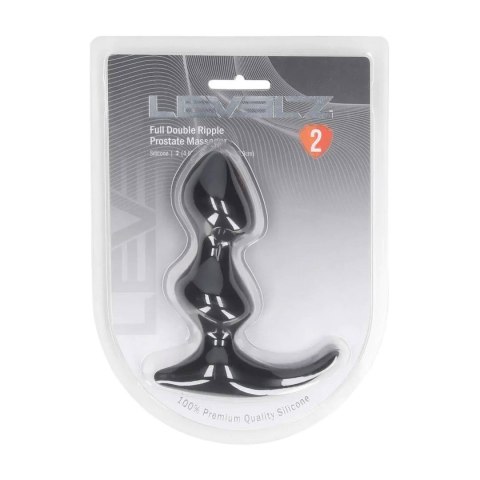 Masażer prostaty silikonowy Levelz Level 2 czarny 12 cm Levelz