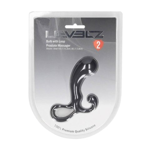 Masażer prostaty silikonowy Levelz S czarny 11 cm Levelz