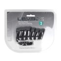 Nakładka wibrująca silikonowa żebrowana z pierścieniem Levelz czarna 4,3cm Levelz