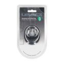 Pierścień erekcyjny wibrujący silikonowy Levelz Level 3 czarny 7,3 cm Levelz