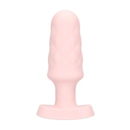 Plug analny wibrujący z pilotem Loveline Velvet różowy 9,8 cm Loveline