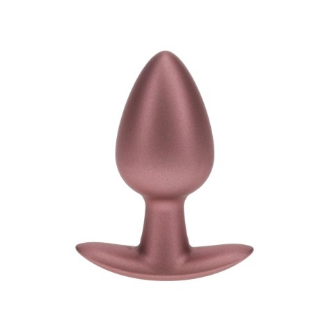 Smooth Silicone Anal Plug - Medium - 3.1 / 7,9 cm - Rose Gold Ouch!
