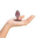 Smooth Silicone Anal Plug - Medium - 3.1 / 7,9 cm - Rose Gold Ouch!