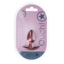 Smooth Silicone Anal Plug - Small - 2.6 / 6,5 cm - Rose Gold Ouch!