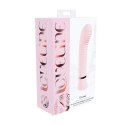 Wibrator punktu G żebrowany silikonowy Loveline Divine różowy 16 cm Loveline