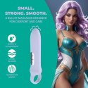 Wibrator z silikonową pętlą Loveline lawendowy 12,6 cm Loveline