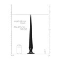 Dildo analne z kolcami Ouch 47 cm PVC Ouch!