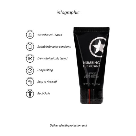 Lubrykant znieczulający Ouch na bazie wody 50 ml Ouch!
