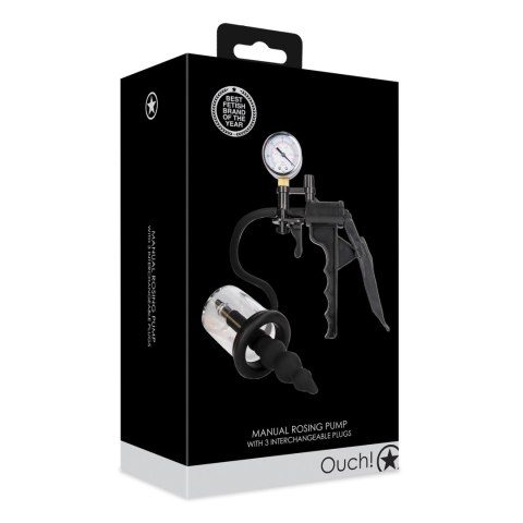 Manualna pompka do różyczki Ouch czarna Ouch! Rosing Pumps