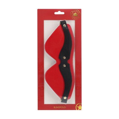 Opaska na oczy Milan Ouch czarno czerwona Ouch!