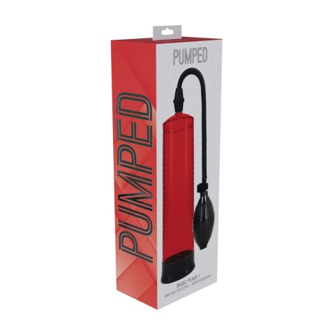 Pompka próżniowa Pumped Basic Pump 1 wodoodporna czerwona Pumped