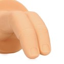 Dildo palcowe Cum Over S Line cieliste S-Line