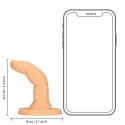 Dildo palcowe Cum Over S Line cieliste S-Line