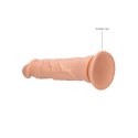 Dildo realistyczne RealRock bez jąder 24 cm RealRock