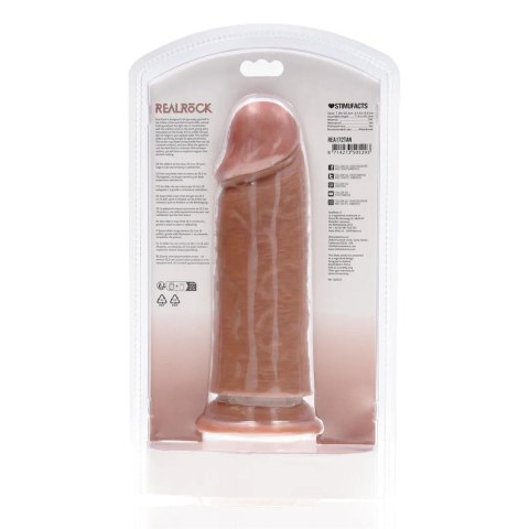 Dildo realistyczne grube proste bez jąder RealRock 20,3 cm RealRock