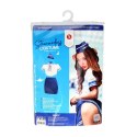 Kostium stewardessy S Line niebiesko biały S/M S-Line