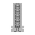 Masturbator teksturowany Easy Rider RealRock transparentny 21 cm RealRock