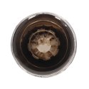 Masturbator teksturowany RealRock TPE czarny 21 cm RealRock
