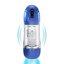 Pompka ssąca wibracyjna SonicPull Pumped niebieska 25 cm Pumped