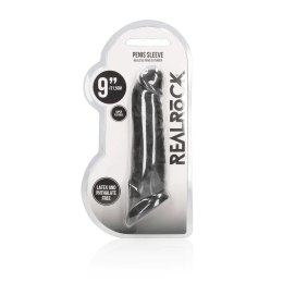 Realistyczna przedłużka na penisa RealRock TPE 20 cm RealRock