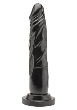 Dildo realistyczne ToyJoy Get Real czarne 18 cm TOYJOY
