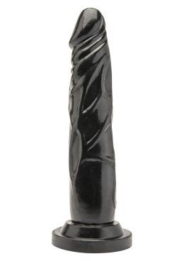 Dildo realistyczne ToyJoy Get Real czarne 18 cm TOYJOY