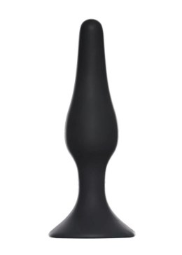 Korek analny silikonowy Slim Lola Toys czarny 10 5 cm Lola Toys