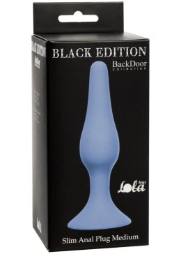 Korek analny silikonowy Slim Lola Toys niebieski 11,5 cm Lola Toys