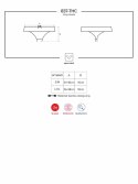 Koronkowe stringi otwarte Obsessive L/XL Obsessive