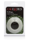 Pierścienie erekcyjne silikonowe Tri-Rings Calexotics białe CalExotics