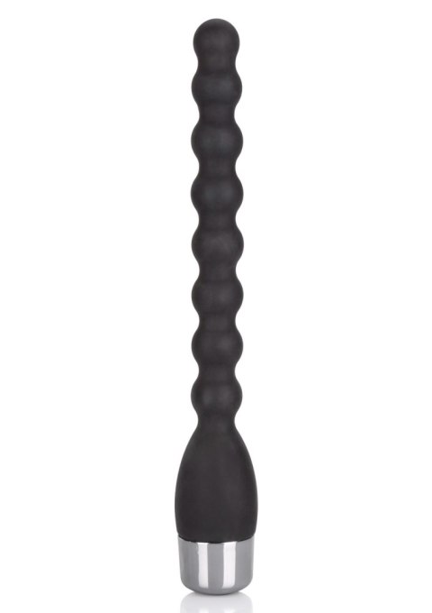 Silikonowy wibrujący korek analny Calexotics czarny 24 cm CalExotics