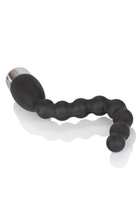 Silikonowy wibrujący korek analny Calexotics czarny 24 cm CalExotics