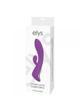 Wibrator króliczek Elys Charm Move fioletowy USB Elys