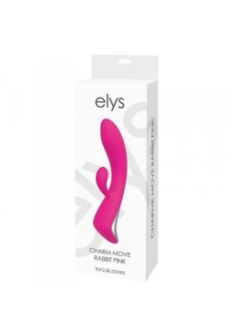 Wibrator króliczek kołyszący Elys Charm Move różowy USB wodoodporny Elys