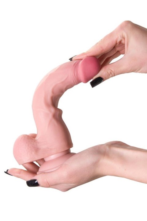 Dildo realistyczne My Pretty RealStick cieliste TPE 20 cm RealStick Nude by TOYFA