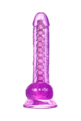 Elastyczne realistyczne dildo Celiam A Toys fioletowe 20,5 cm A-Toys