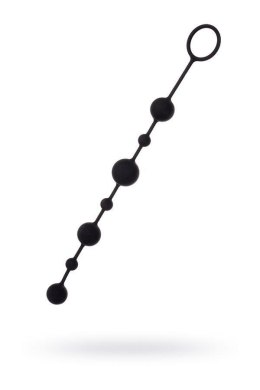 Koraliki analne silikonowe A-Toys Coron z 7 kulkami czarne 36 cm A-Toys