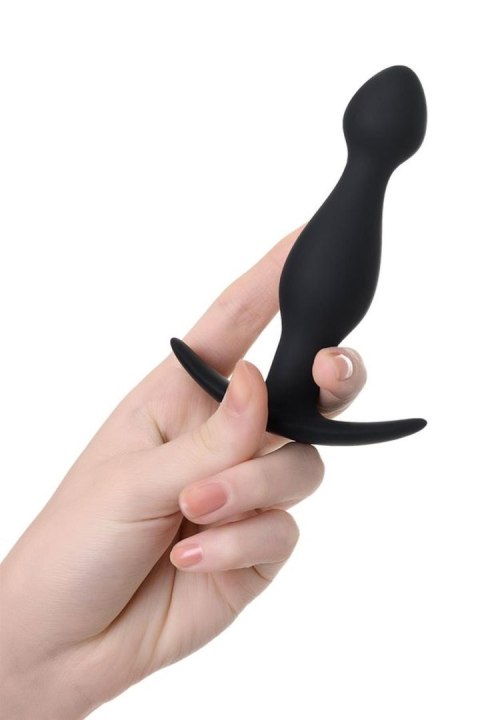 Korek analny silikonowy A Toys czarny S 11,5 cm A-Toys