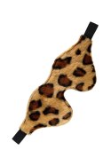 Maska Anonymo skóra PU z printem czarna 26 cm Anonymo by TOYFA