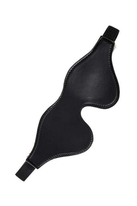 Maska Anonymo skóra PU z printem czarna 26 cm Anonymo by TOYFA