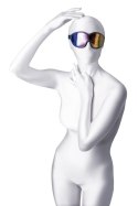 Maska BDSM Anonymo PVC z nadrukiem 27,5 cm Anonymo by TOYFA