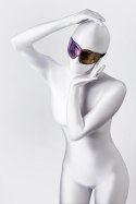 Maska BDSM Anonymo PVC z nadrukiem 27,5 cm Anonymo by TOYFA