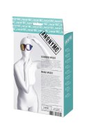 Maska BDSM Anonymo PVC z nadrukiem 27,5 cm Anonymo by TOYFA